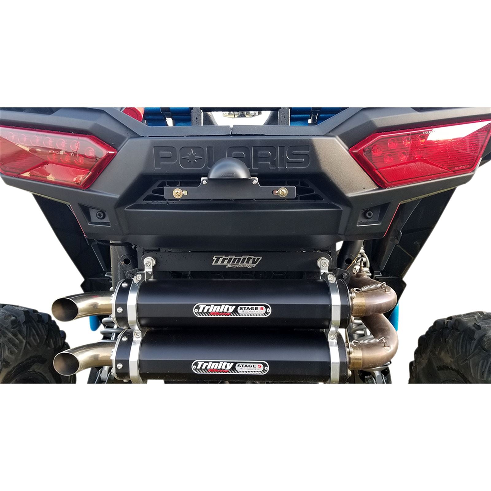 Moose Offroad LED License Plate Bracket - Black 2030-1499_1044042