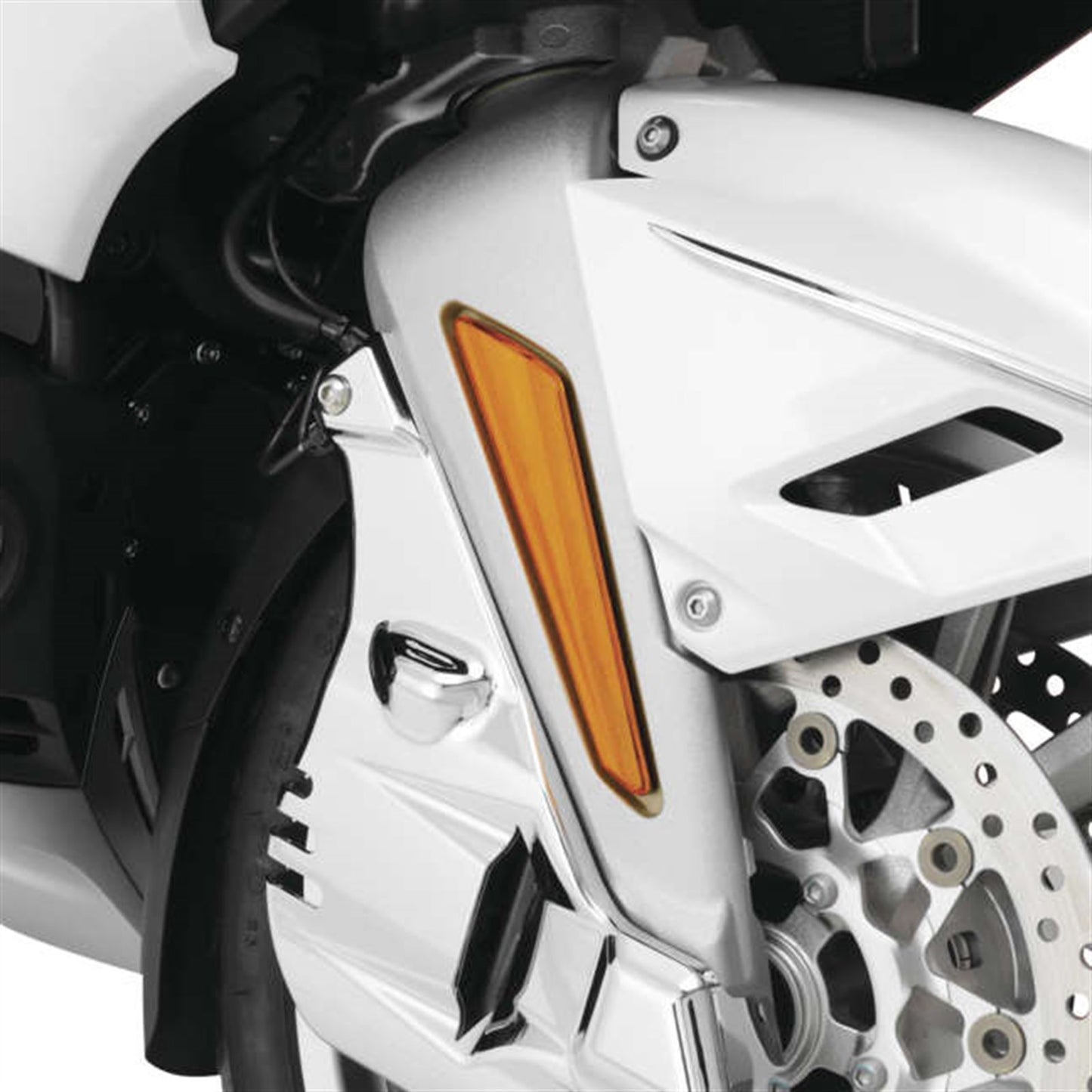 Show Chrome LED Marker Lights - '18-19 GL1800 - Amber 52-952A_985529