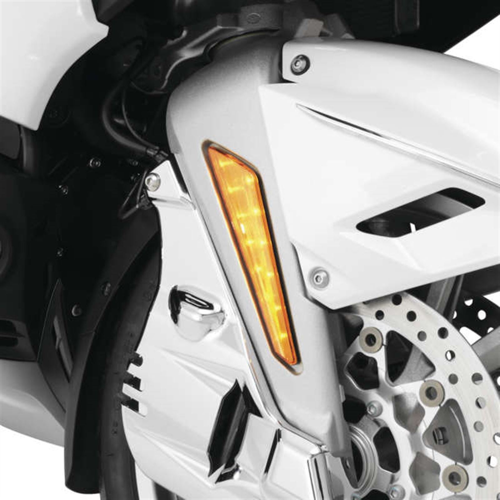 Show Chrome LED Marker Lights - '18-19 GL1800 - Amber 52-952A_985530