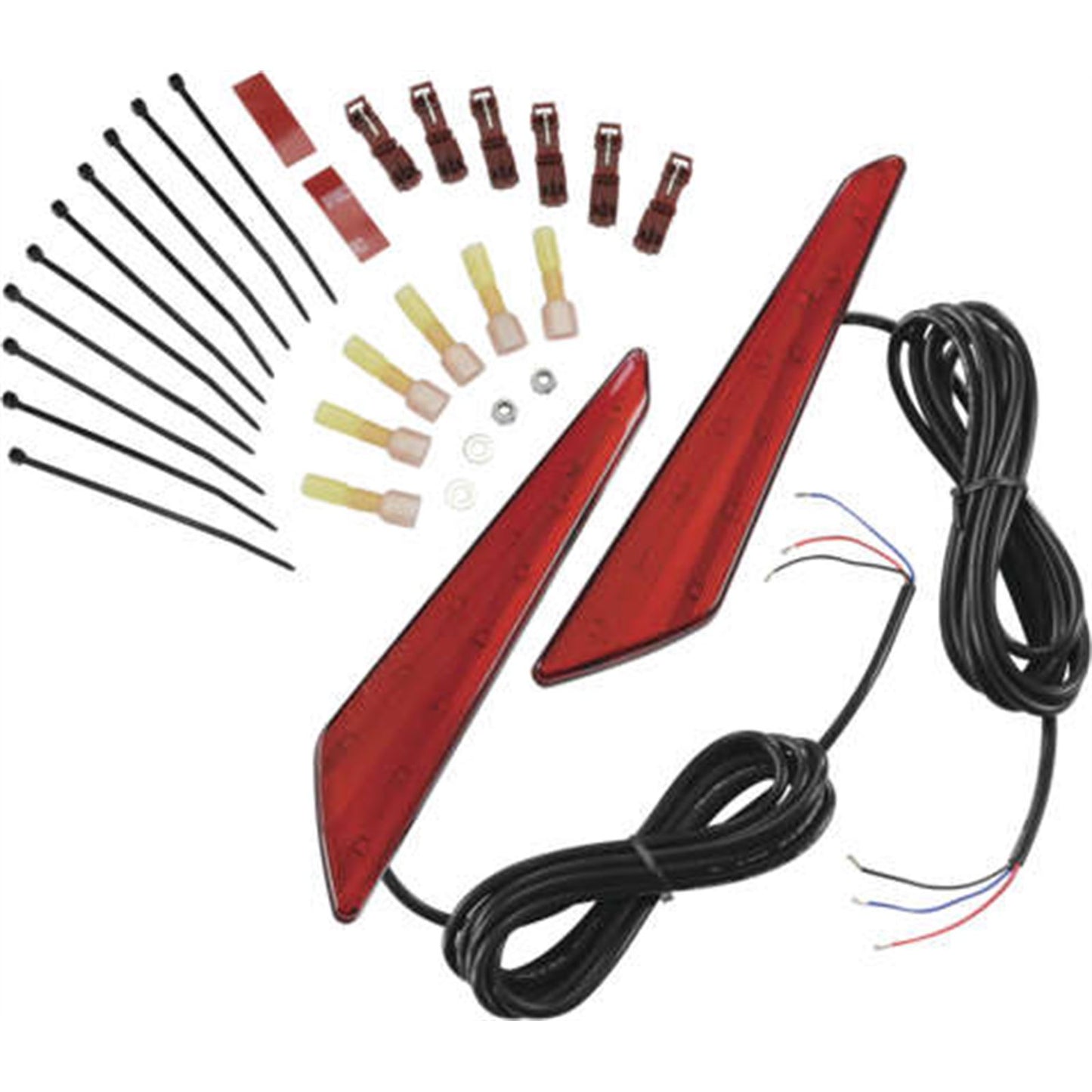 Show Chrome Marker Lights - Red - '18-19 GL1800 52-953R_984922