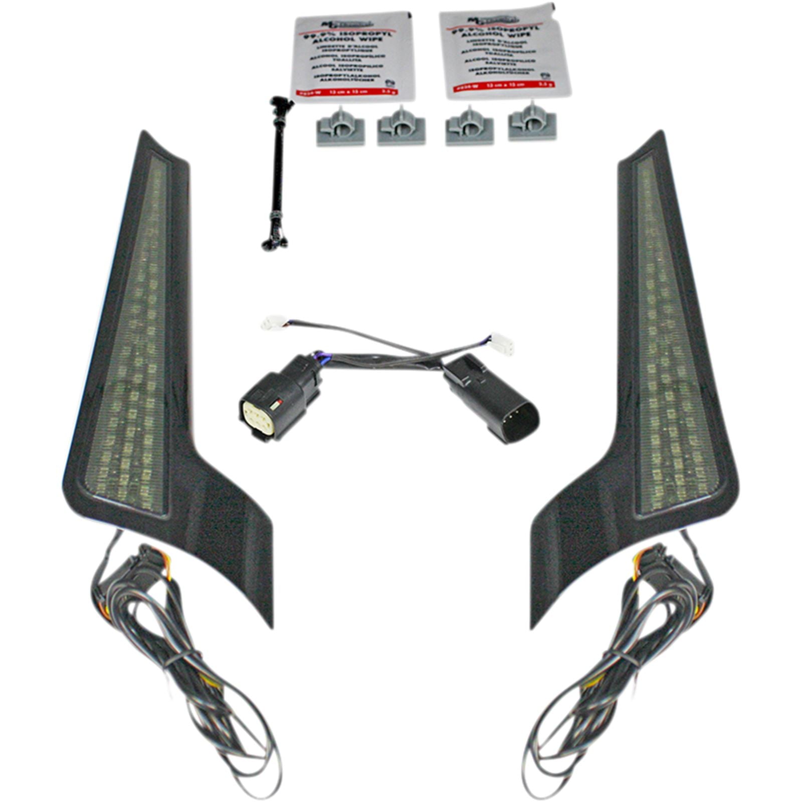 Custom Dynamics Fascia LED Light Panels- '10-'13  - Black/Smoke CD-FASCIA-SS6BS_1044097