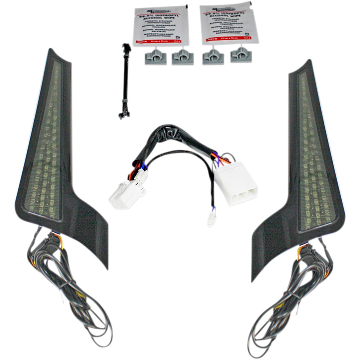 Custom Dynamics Fascia LED Light Panels - Black/Smoke CD-FASCIA-HD-BS_1044102