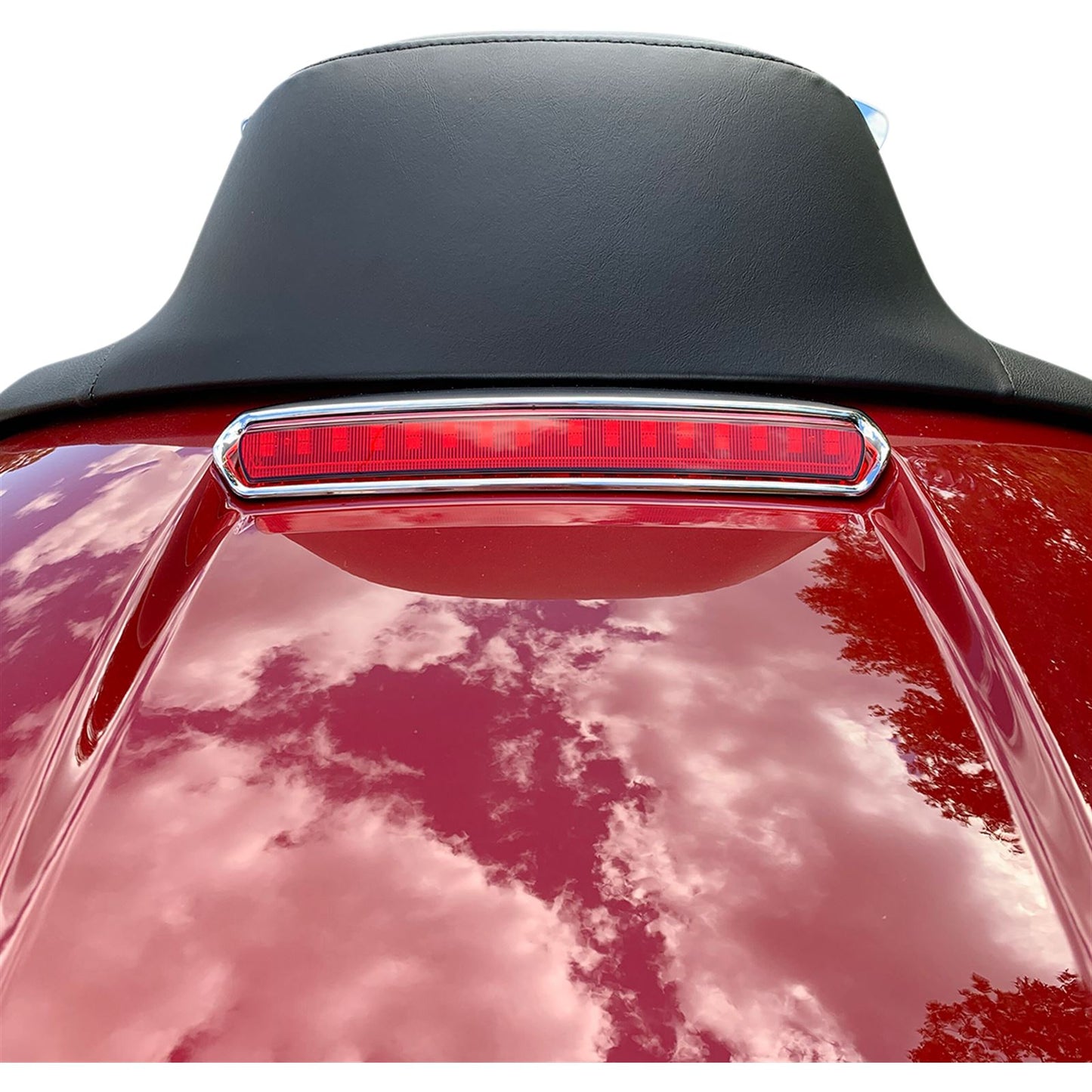 Custom Dynamics Tour Pack Lid Light - Chrome/Red CD-TP-LID-CR_1044110