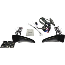 Custom Dynamics Sequential Tour Pak Seat Back Rest LED Lights - Black/Smoke - FLH CD-TPBR-14-SB_1044073