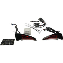 Custom Dynamics Sequential Tour Pak Seat Back Rest LED Lights - Black/Red - CVO CD-TPBR-14BCMRB_1044082