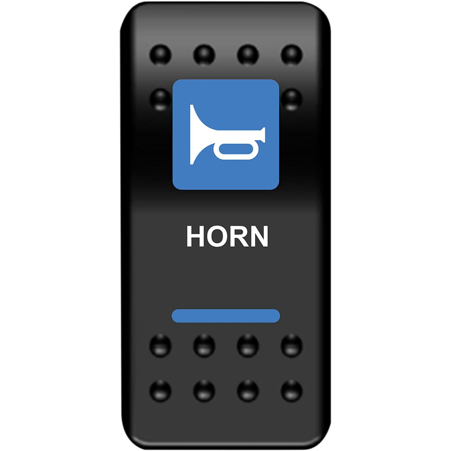 Moose Offroad Rocker Switch - Horn - Blue 2106-0481_1044194