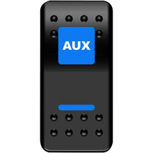 Moose Offroad Rocker Switch - Auxilary Power - Blue 2106-0538_1044261