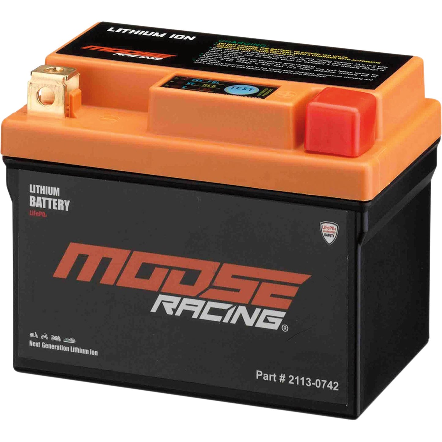 Moose Offroad Li-Ion Battery - 12V - HUTZ5S-FP [MPN: 2113-0742]_1044350