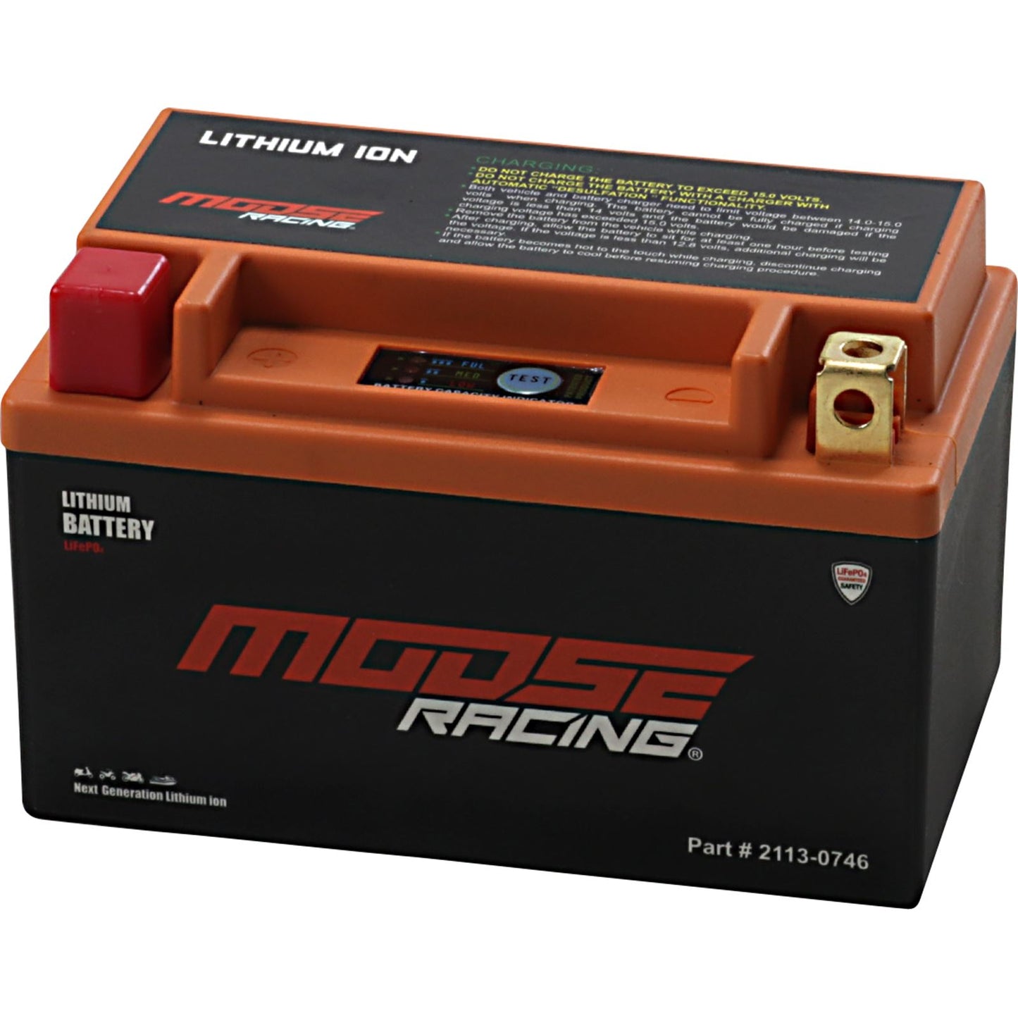 Moose Offroad Li-Ion Battery - 12V - HUTX14H-FP 2113-0746_1044355