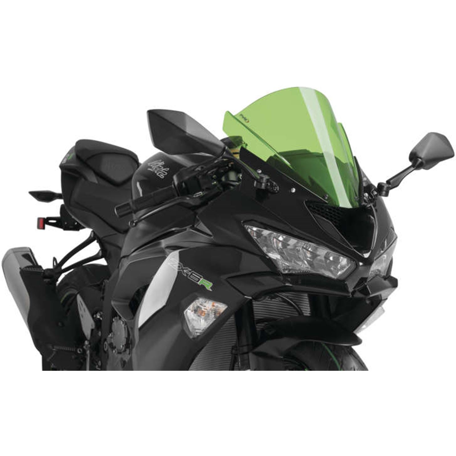 Puig Race Windscreen - Green - ZX-6R 3177V_995951