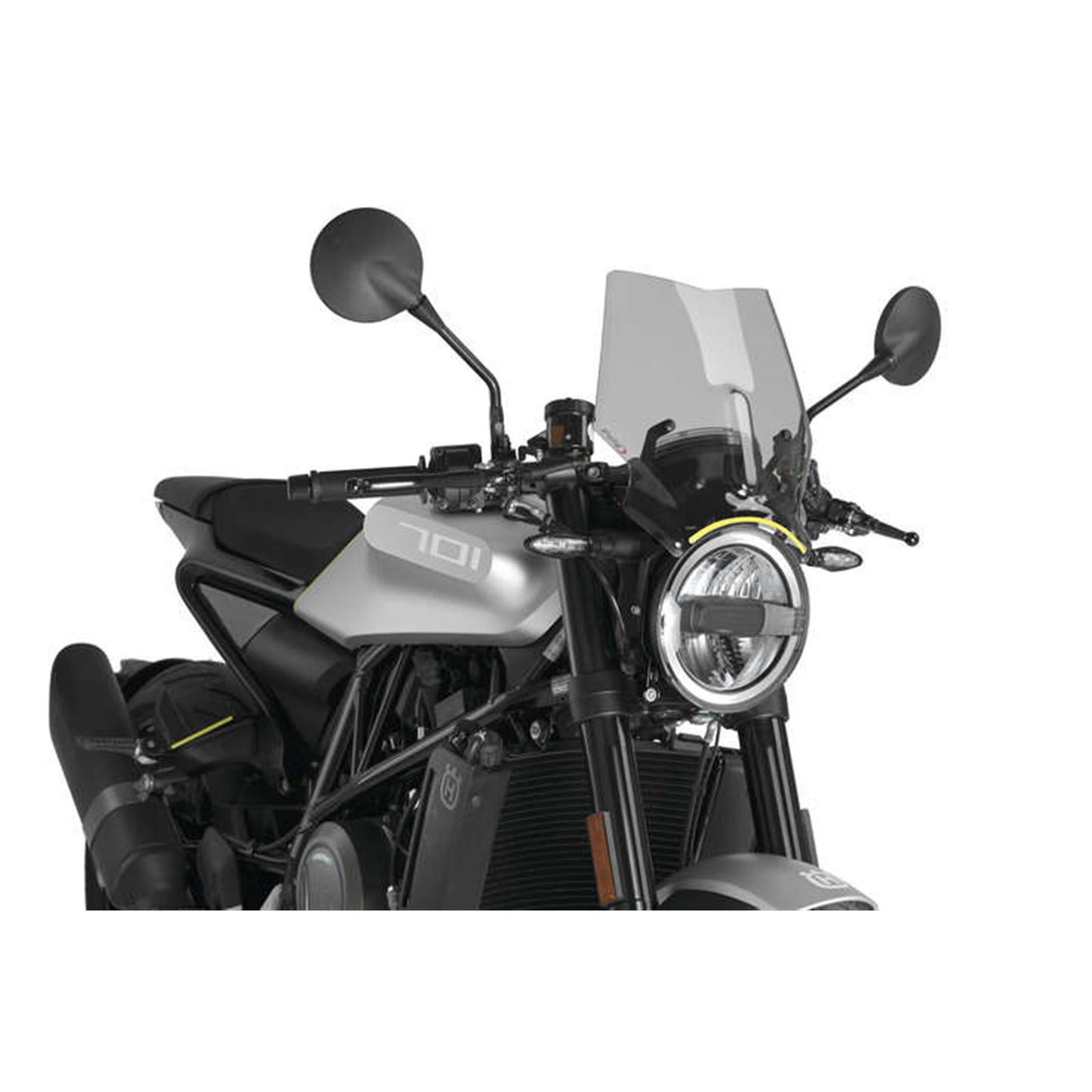 Puig New Generation Windscreen - Smoke for Husqvarna [MPN: 9750H]_993080