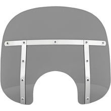 Memphis Shades Fats Windshield - 13" - 7" Headlight Cutout - Black Smoke MEM31112_1044412
