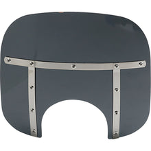Memphis Shades Fats Windshield - 13" - 9" Headlight Cutout - Dark Black Smoke MEM35110_1044415