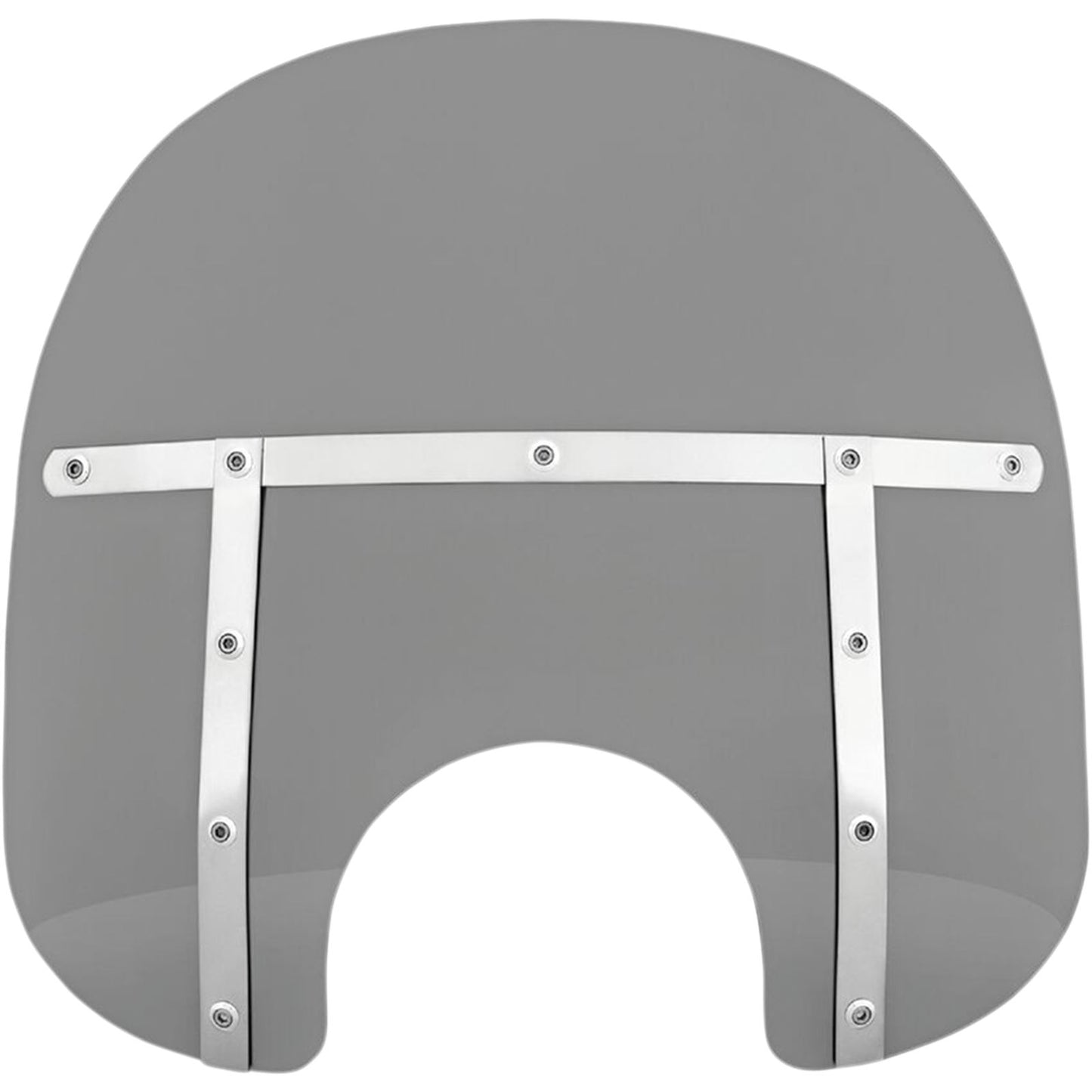 Memphis Shades Fats Windshield - 15" - 7" Headlight Cutout - Black Smoke MEM31212_1044416
