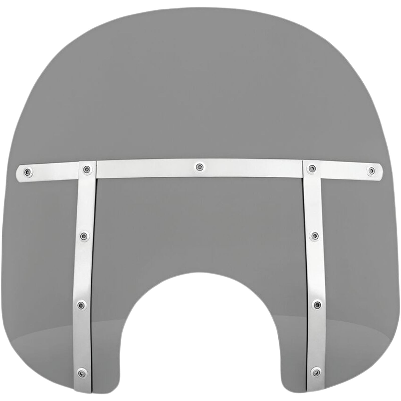 Memphis Shades Fats Windshield - 15" - 7" Headlight Cutout - Black Smoke MEM31212_1044416