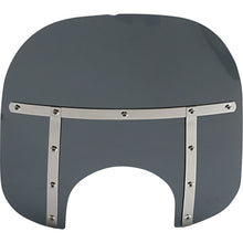 Memphis Shades Fats Windshield - 15" - 9" Headlight Cutout - Dark Black Smoke MEM35210_1044394
