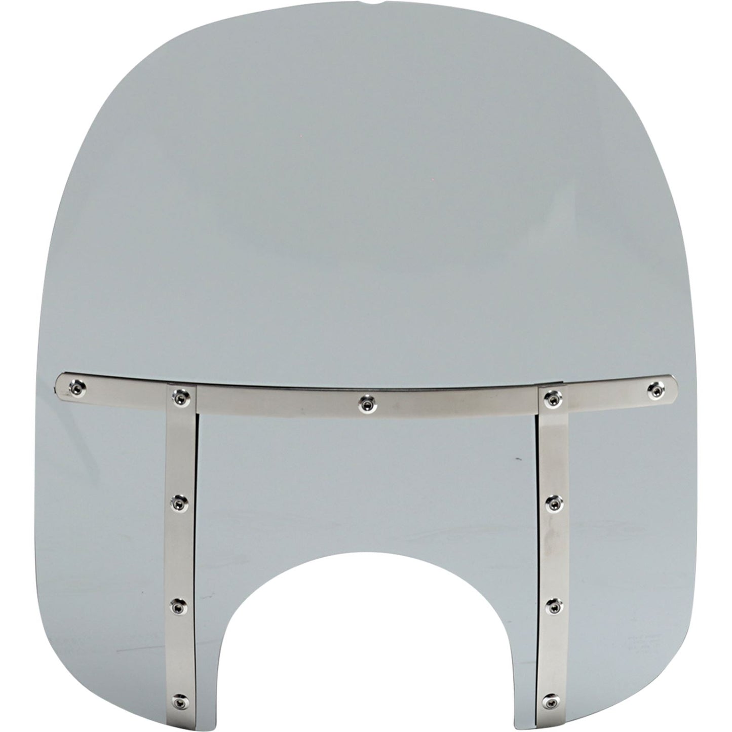 Memphis Shades Fats Windshield - 19" - 9" Headlight Cutout - Black Smoke MEM37112_1044373