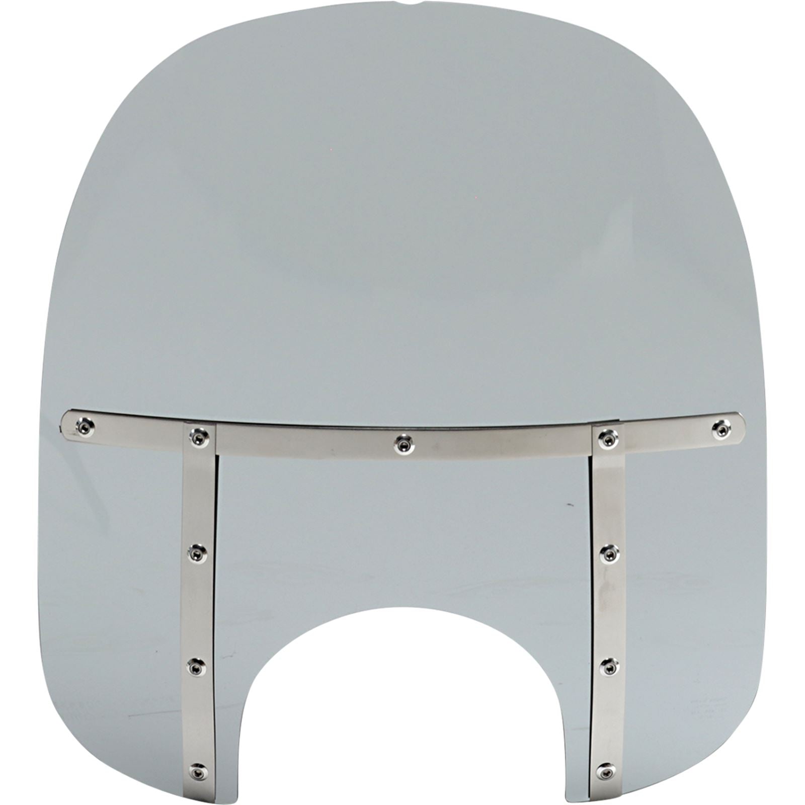 Memphis Shades Fats Windshield - 19" - 9" Headlight Cutout - Black Smoke MEM37112_1044373