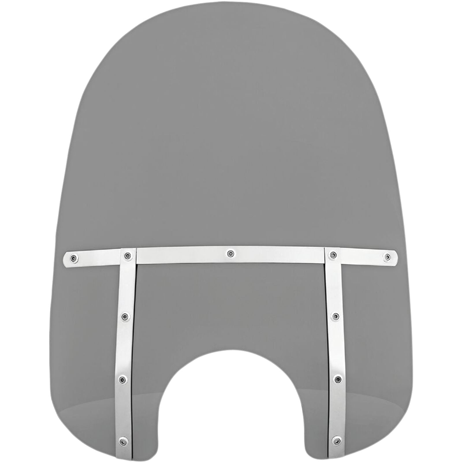 Memphis Shades Fats Windshield - 21" - 7" Headlight Cutout - Black Smoke MEM34112_1044374