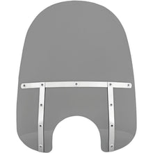 Memphis Shades Fats Windshield - 21" - 7" Headlight Cutout - Black Smoke MEM34112_1044374