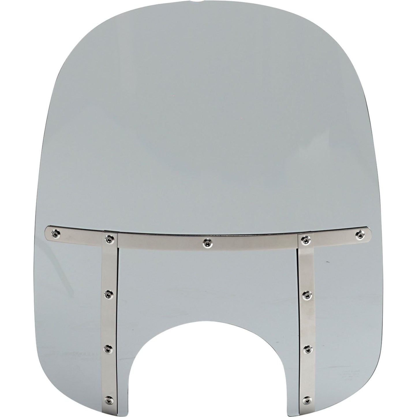 Memphis Shades Fats Windshield - 21" - 9" Headlight Cutout - Black Smoke MEM38112_1044375