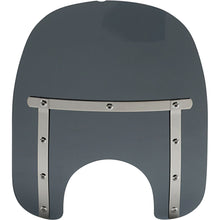 Memphis Shades Memphis Slim Windshield - 15" - 7" Headlight Cutout - Dark Black Smoke MEM41110_1044378