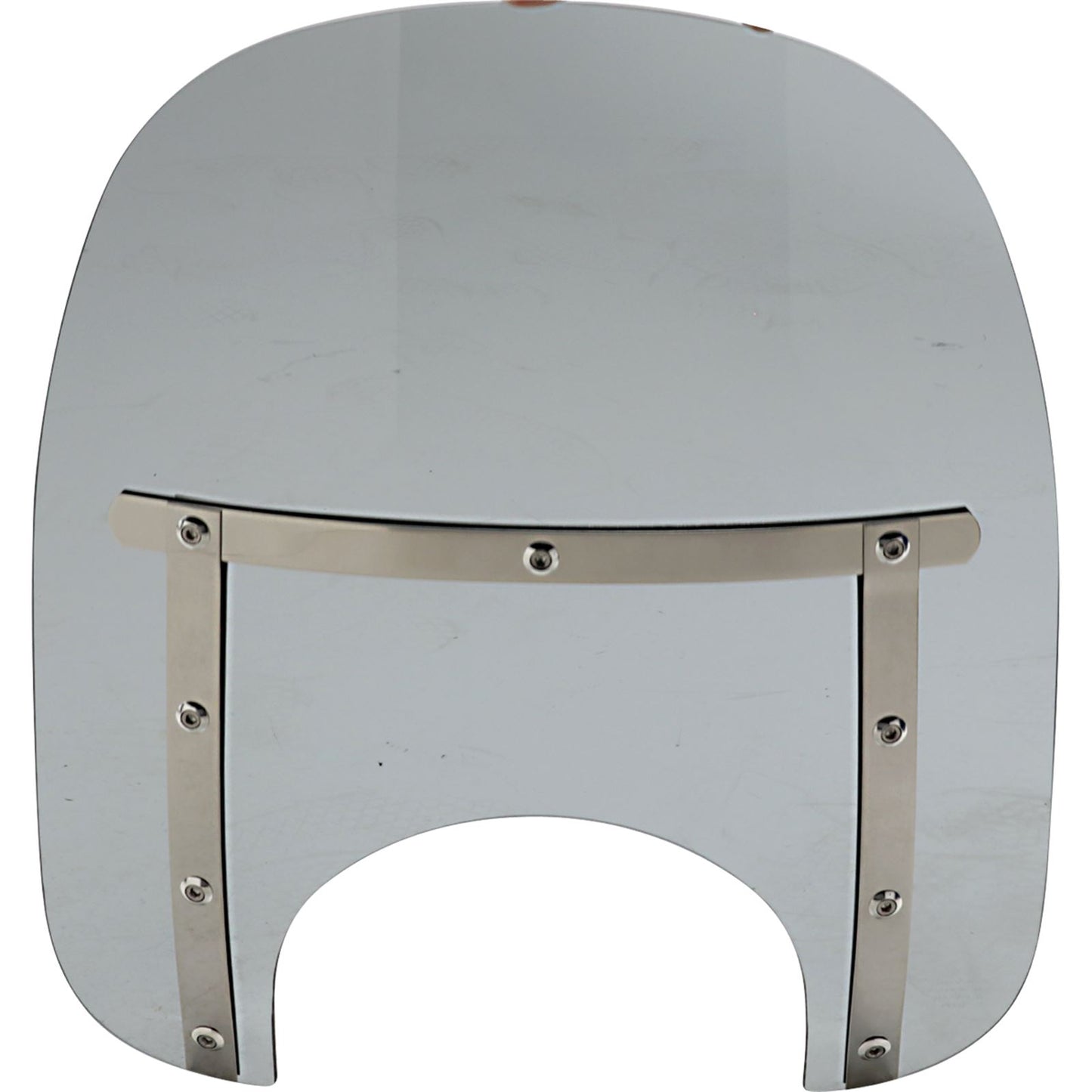 Memphis Shades Memphis Slim Windshield - 15" - 9" Headlight Cutout - Dark Black Smoke MEM41210_1044379