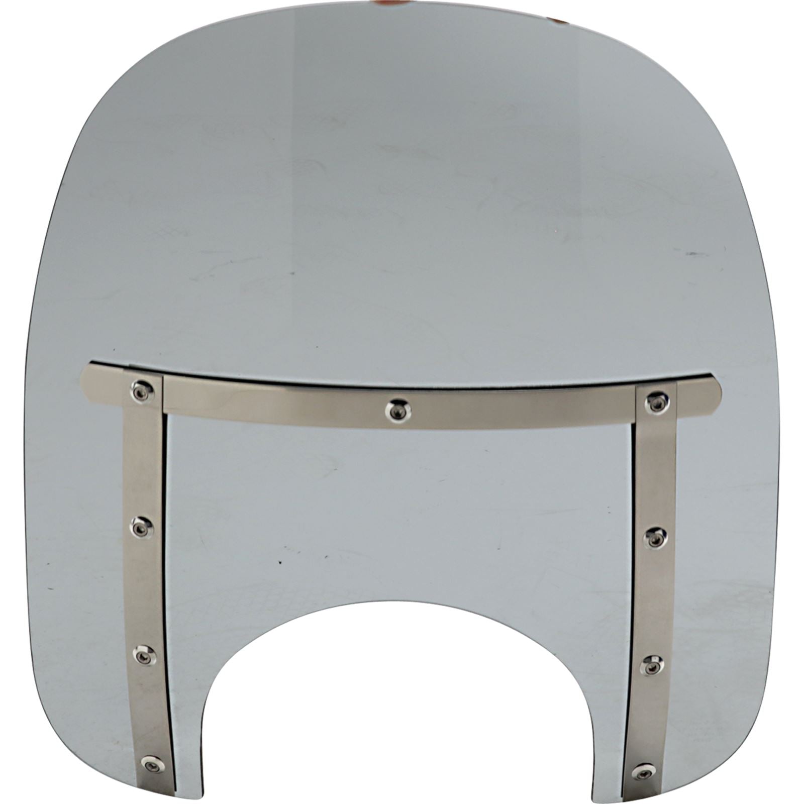 Memphis Shades Memphis Slim Windshield - 15" - 9" Headlight Cutout - Dark Black Smoke MEM41210_1044379