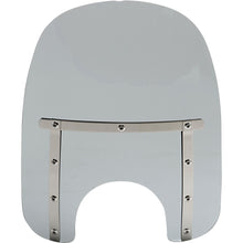 Memphis Shades Memphis Slim Windshield - 17" - 7" Headlight Cutout - Black Smoke MEM42112_1044380