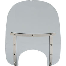 Memphis Shades Memphis Slim Windshield - 17" - 9" Headlight Cutout - Black Smoke MEM42212_1044381