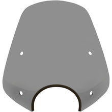 Memphis Shades Pop Top Windshield - 7" Headlight Cut Out - Black Smoke MEP55112_1044384