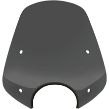 Memphis Shades Pop Top Windshield - 7" Headlight Cut Out - Dark Black Smoke MEP55110_1044386
