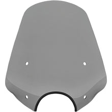 Memphis Shades Big Shot Windshield - 7" Headlight Cut out - Black Smoke MEP57112_1044390