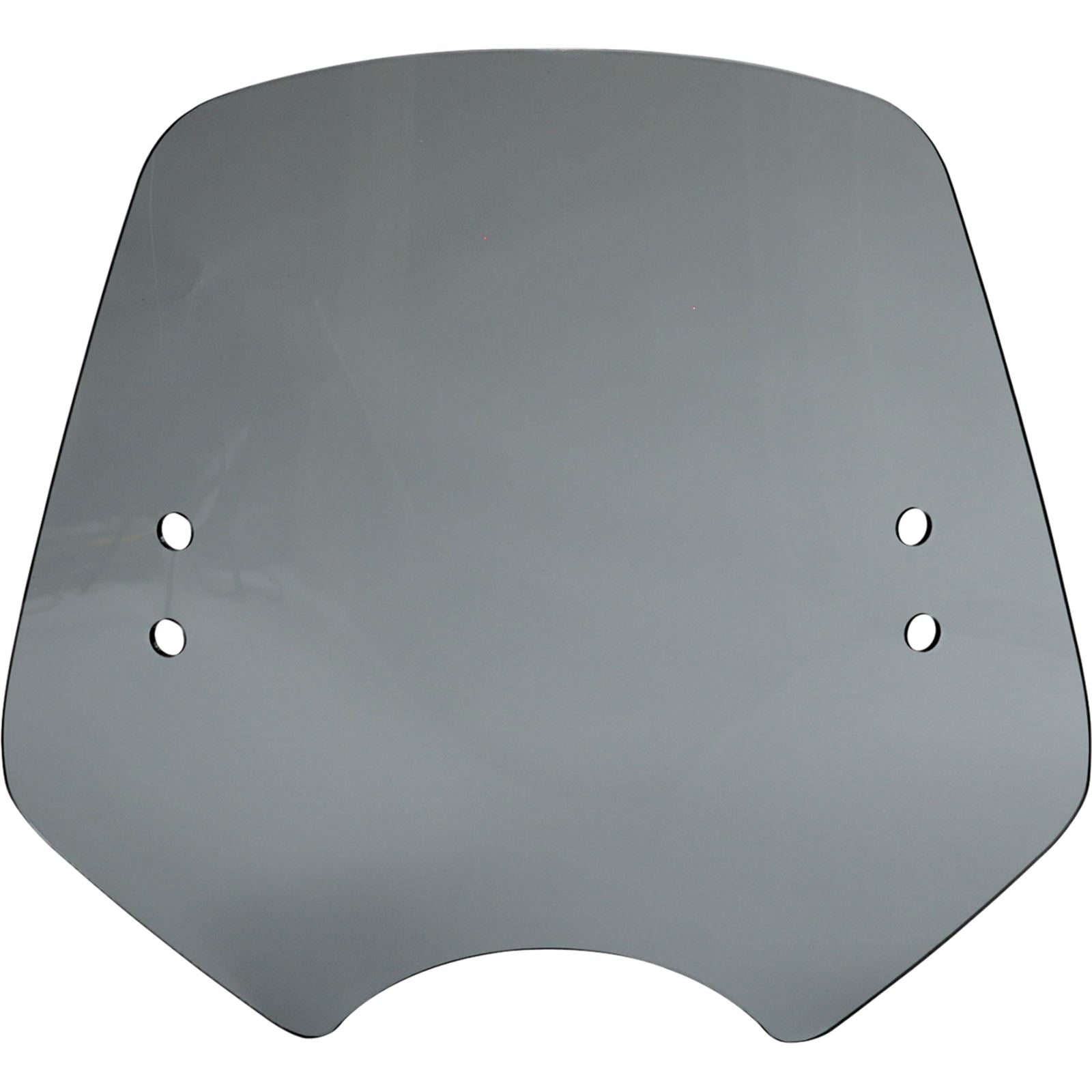 Memphis Shades Shooter Windshield - Black Smoke MEM16112_1044393