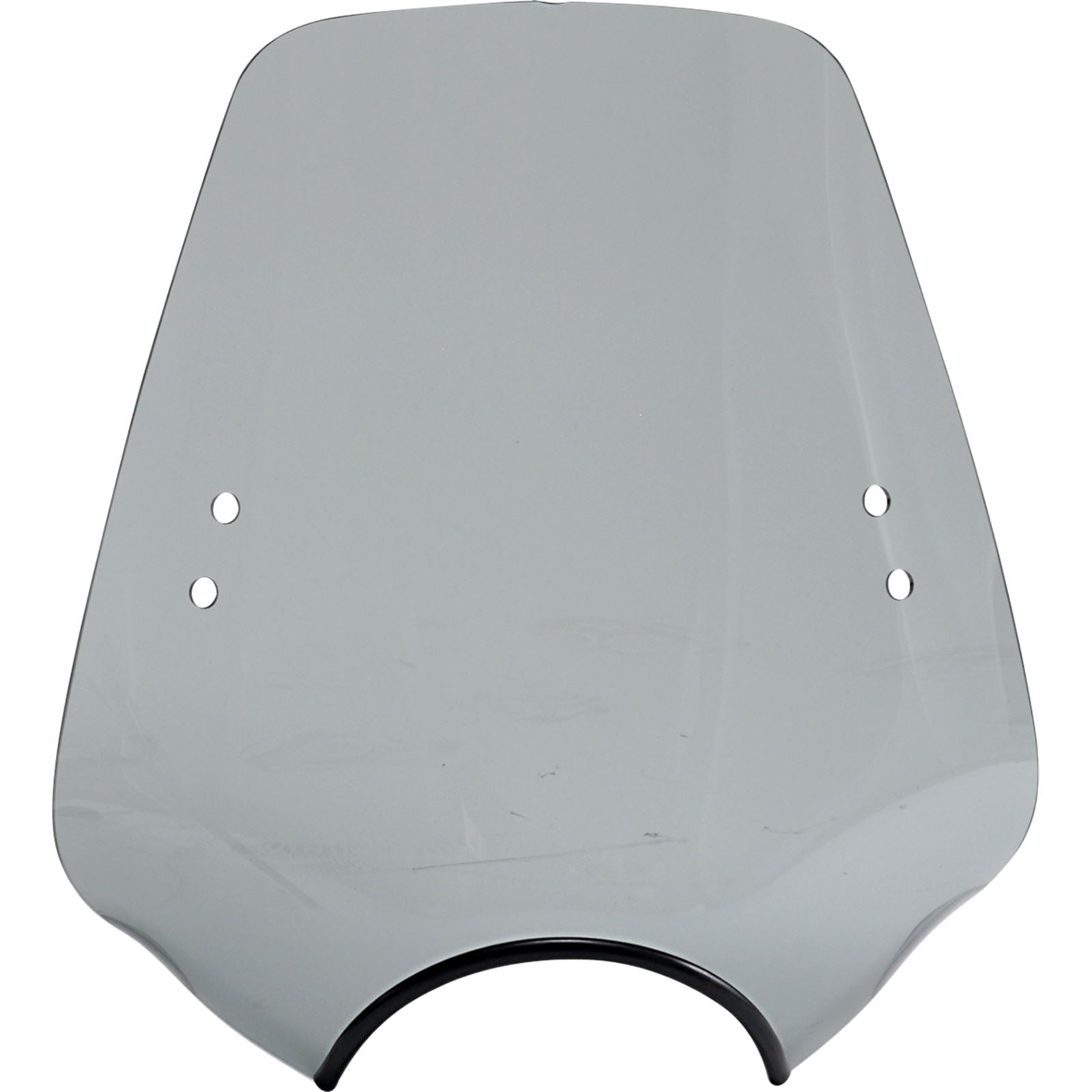 Memphis Shades Classic Deuce Windshield - Black Smoke MEM21212_1044446