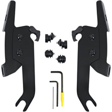 Memphis Shades Fats/Slim Windshield Trigger Lock Complete Mount Kit - Black - FLSL MEB2051_1044448