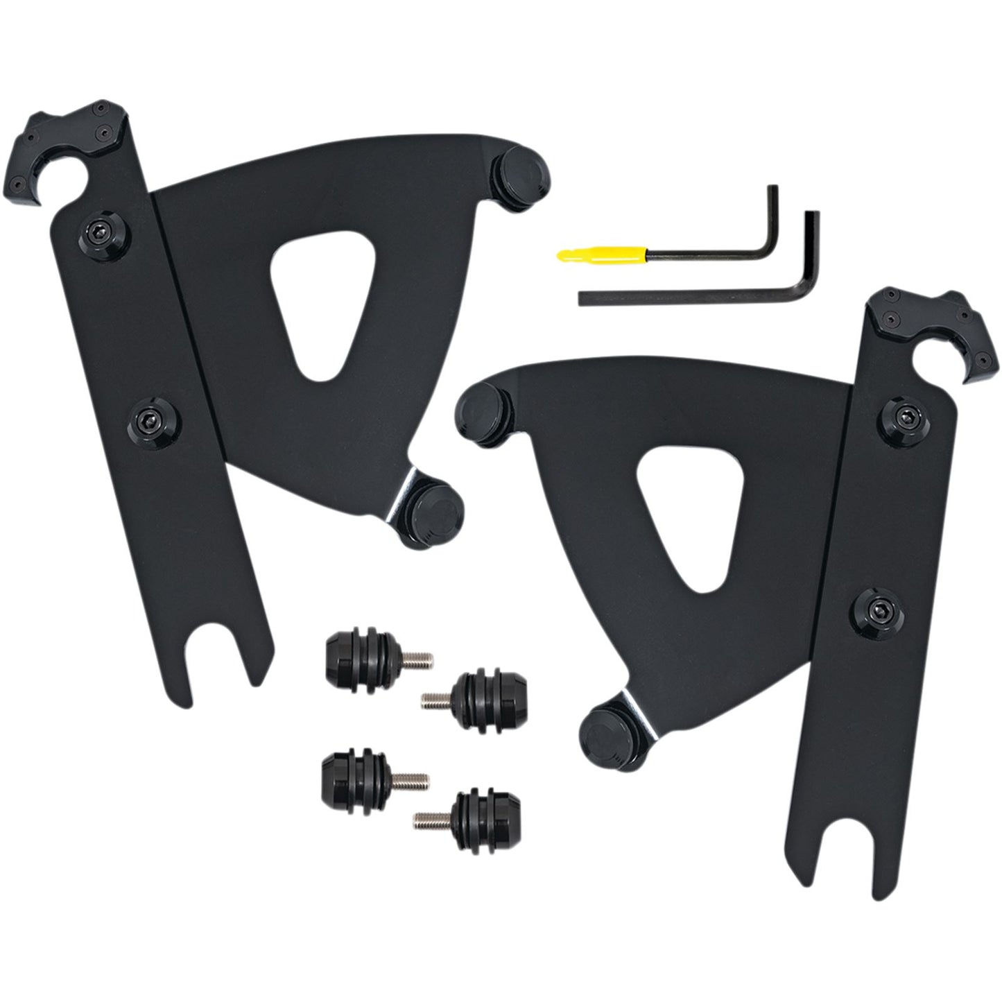 Memphis Shades Road Warrior Trigger-Lock Mounting Kit - Black - FLSTF MEB2053_1044452