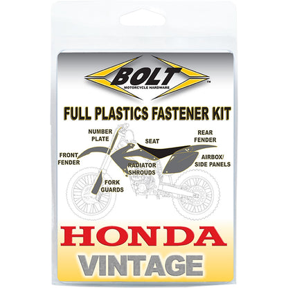 Bolt MC Hardware Body/Plastics Fastener Kit for Honda CR HON-9001103_1044582