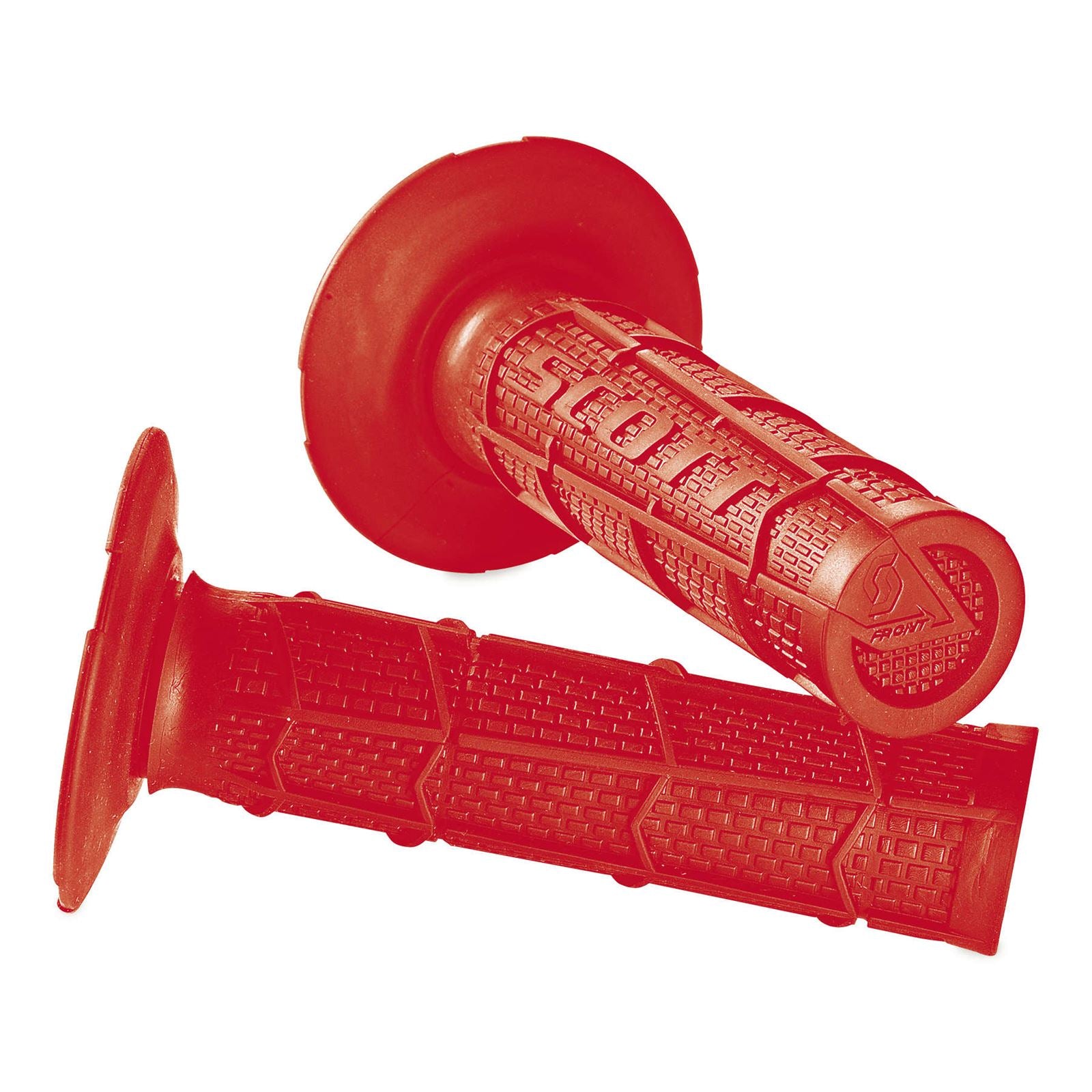 Scott Radial Full Waffle Grips Red 7/8" 233925-0004_295474