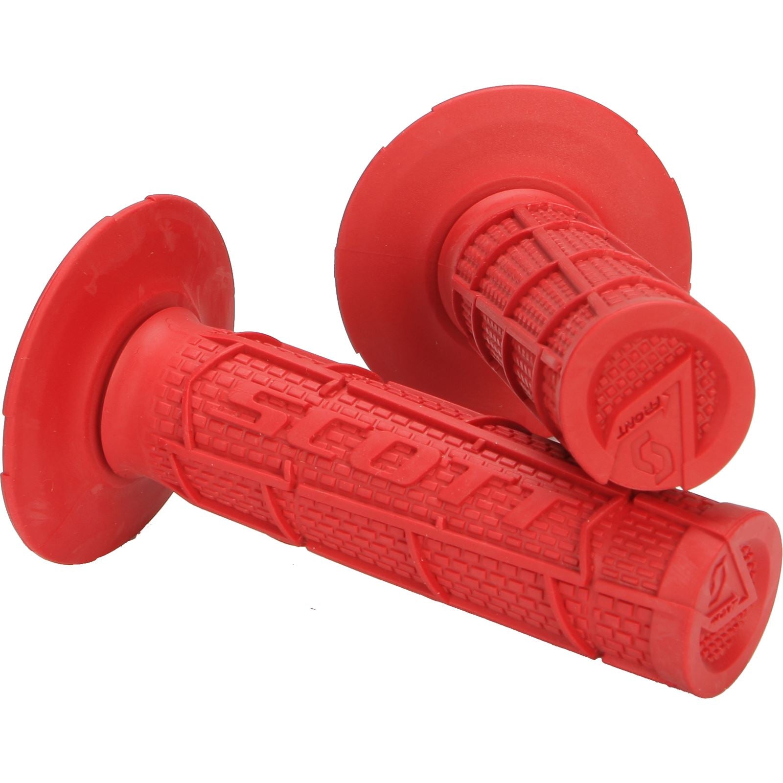 Scott Radial Full Waffle Grips Red 7/8" 233925-0004_295475