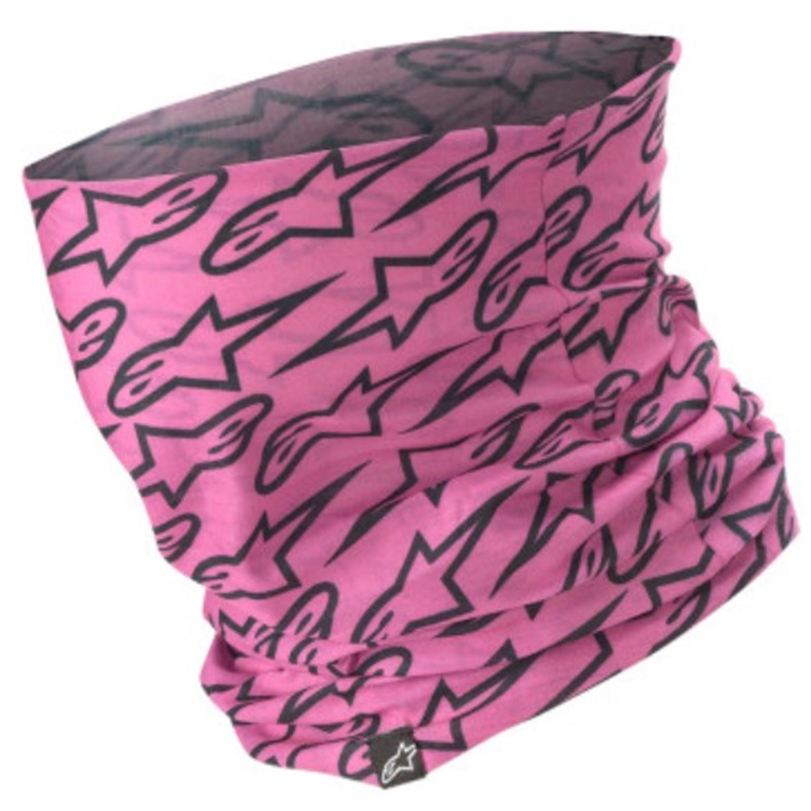 Alpinestars Neck Tube - Astars - Black/Pink [MPN: 4759319-3901]_645946