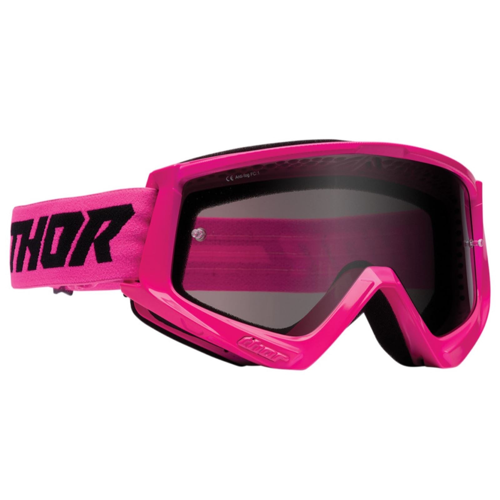 Thor Combat Sand Goggles - Racer - Flo Pink/Black 2601-2700_783502