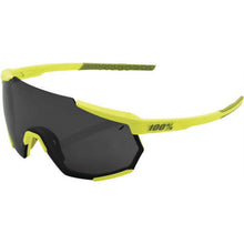 100% Racetrap Sunglasses - Yellow - Black Mirror Lens 61037-004-61_991984