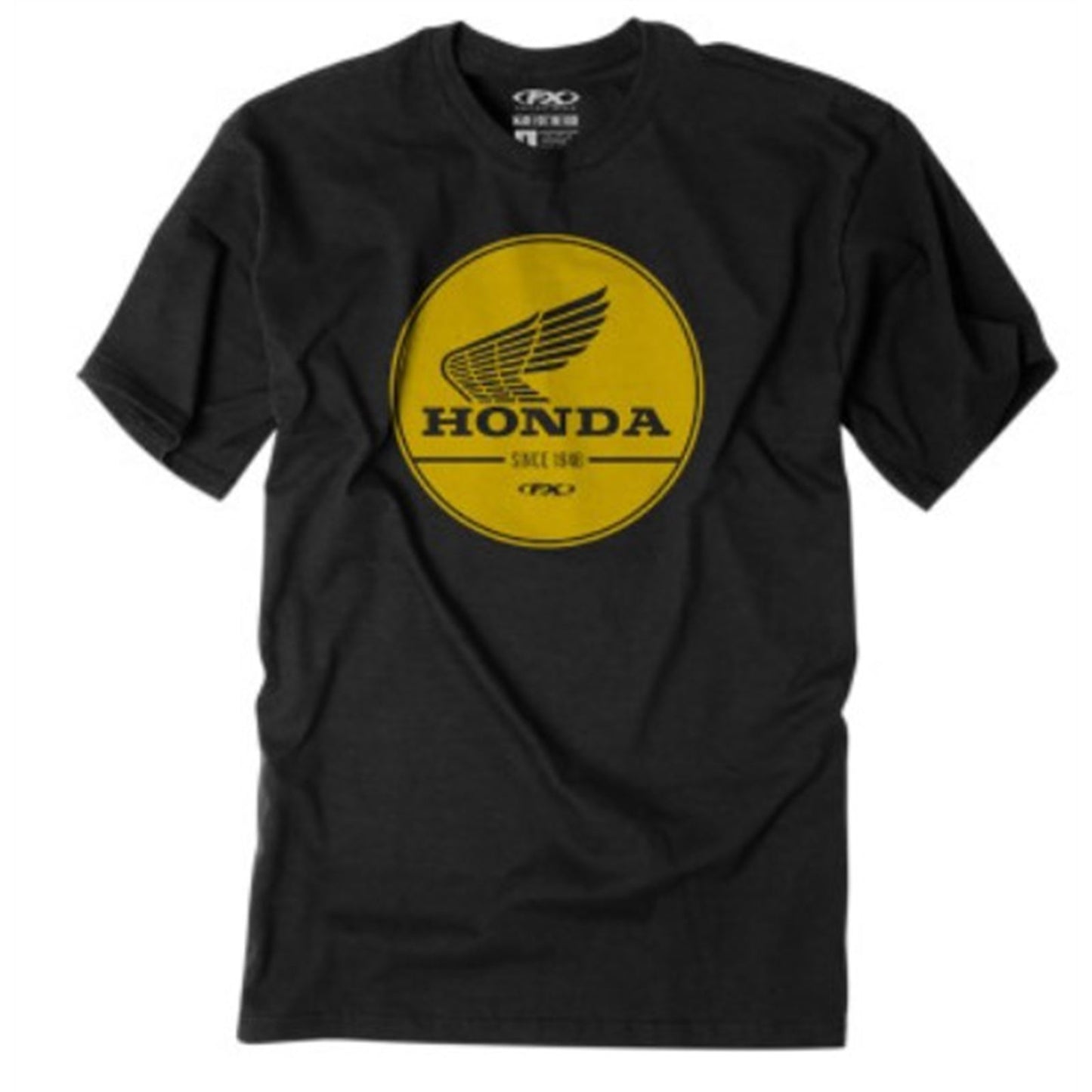 Factory Effex Honda Gold Label T-Shirt - Black - Medium 23-87302_731921