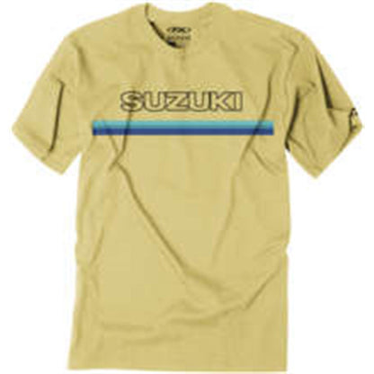 Factory Effex Suzuki Throwback T-Shirt - Yellow - Medium 23-87402_994453