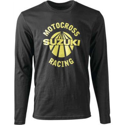 Factory Effex Suzuki Vet Long Sleeve Tee Shirt - Black - Medium 23-87412_981859