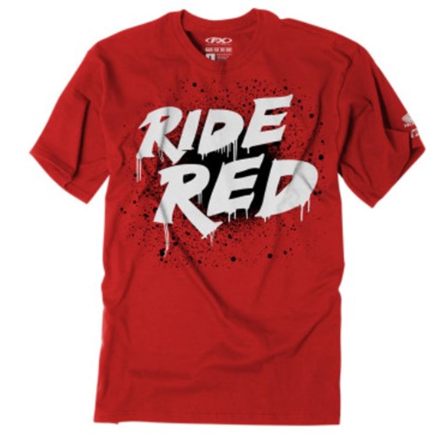 Factory Effex Youth Honda Splatter Tee Shirt - Red_731938