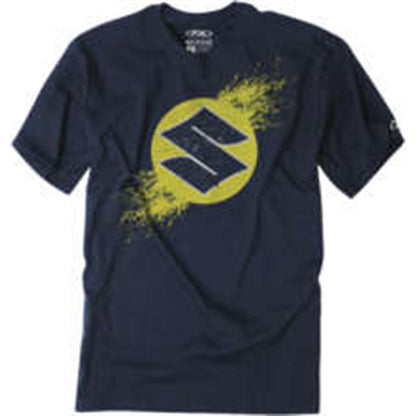Factory Effex Youth Suzuki Overspray Tee Shirt - Navy - XL 23-83406_981895