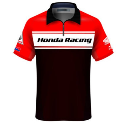 Factory Effex Honda Team Pit Shirt - Red/Black - Medium 23-85302_731957