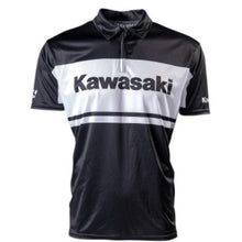 Factory Effex Kawasaki Team Pit Shirt - Black - Large [MPN: 23-85104]_732046